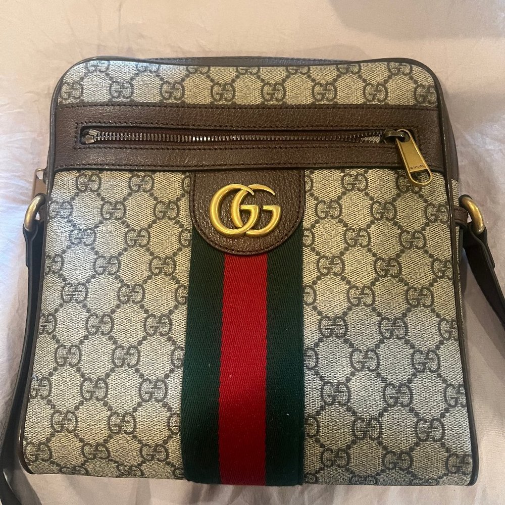 Gucci Ophidia Messenger and Cosmetic Case